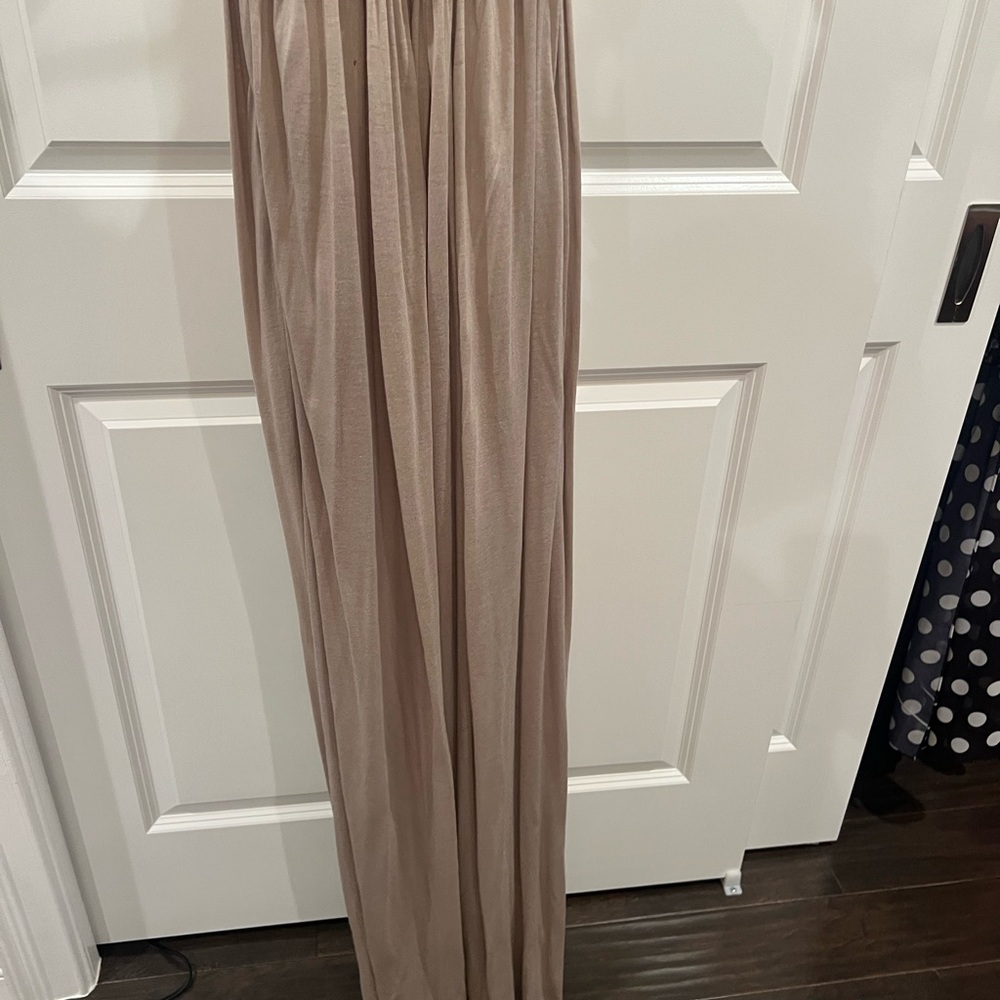 All Saints Beige Maxi Dress - Picture 5 of 7